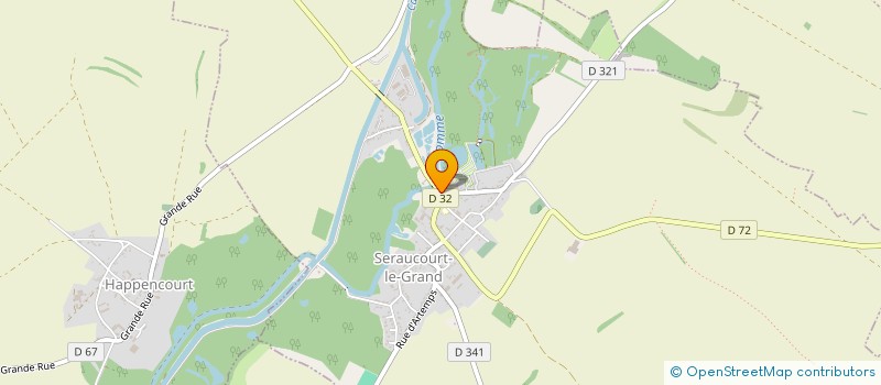 localisation de l'entreprise DU POIZOT à SERAUCOURT-LE-GRAND