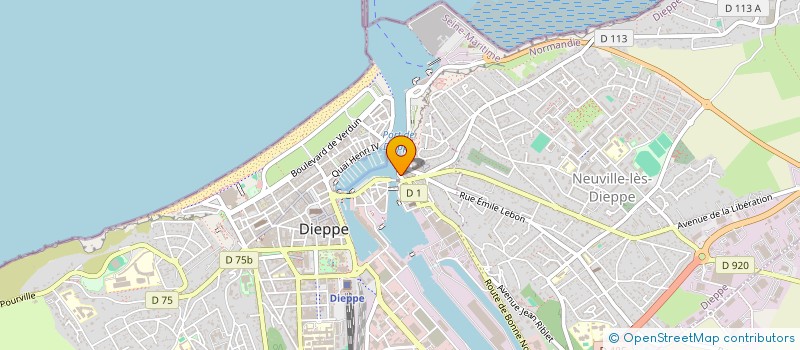 localisation de l'entreprise DU PONT  DIEPPE