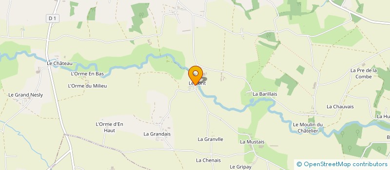 localisation de l'entreprise DU PONT à SION-LES-MINES