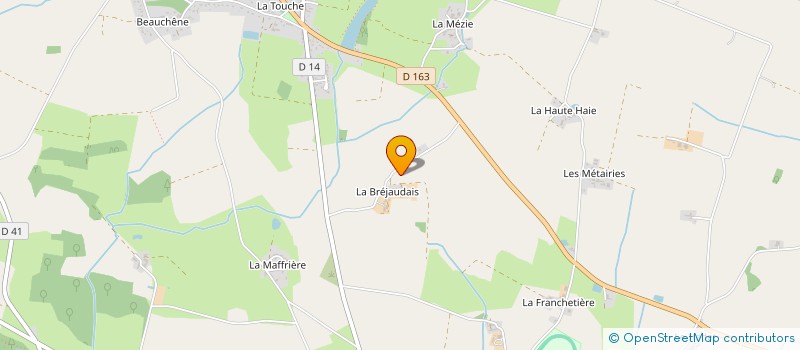 localisation de l'entreprise DU PONT DE BREVENT à ERBRAY