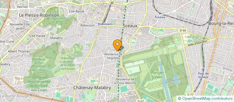 localisation de l'entreprise DU PONT DE LA MOLIERE à SCEAUX