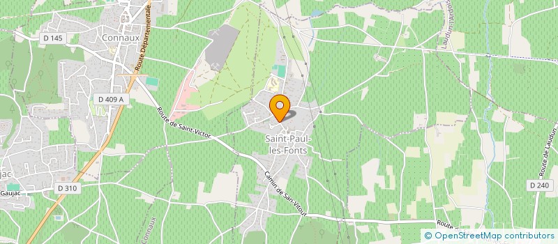 localisation de l'entreprise DU PONT DE RAGOUSE  SAINT-PAUL-LES-FONTS