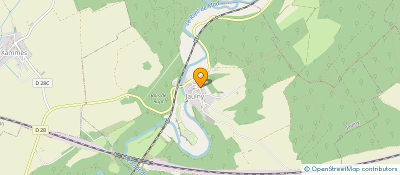 localisation de l'entreprise DU PONT LA ROCHE  SAINT-BAUSSANT