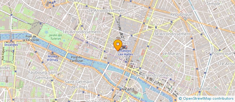 localisation de l'entreprise DU PONT NEUF  PARIS