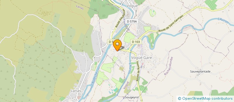 localisation de l'entreprise DU PONT NEUF  VOGUE