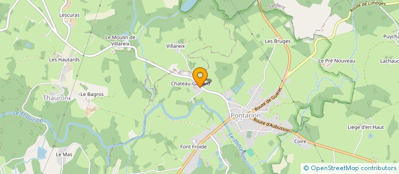 localisation de l'entreprise DU PONT NOIR  PONTARION