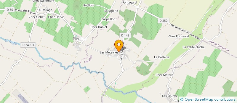 localisation de l'entreprise DU PONT ROMAIN à NEUILLAC