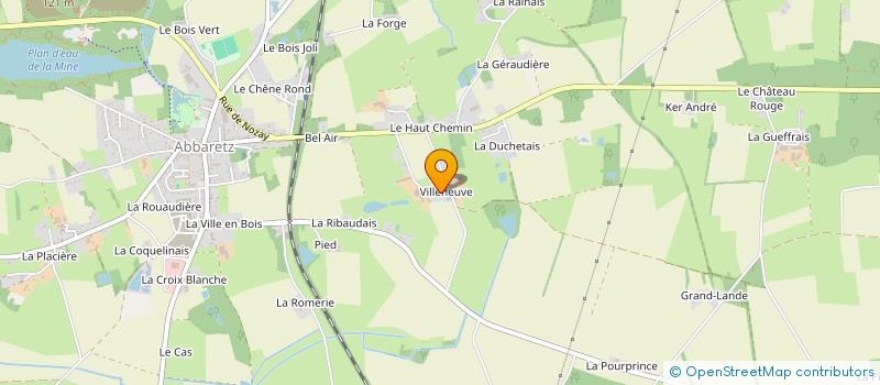 localisation de l'entreprise DU PORCHE à ABBARETZ