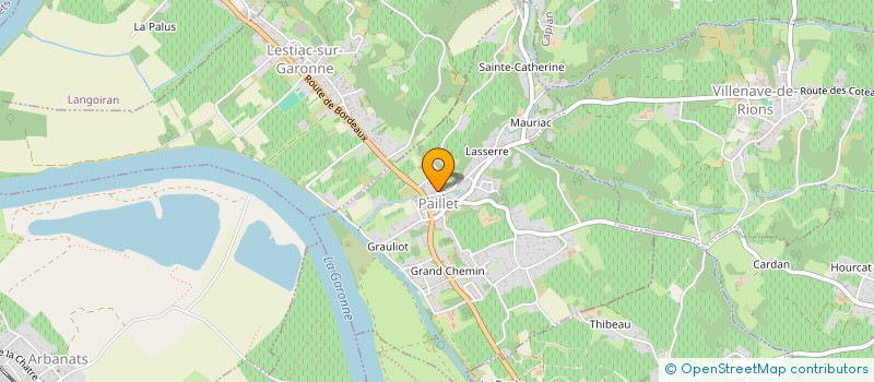 localisation de l'entreprise DU PORT  PAILLET