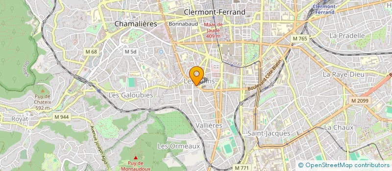 localisation de l'entreprise DU PORT  CLERMONT-FERRAND