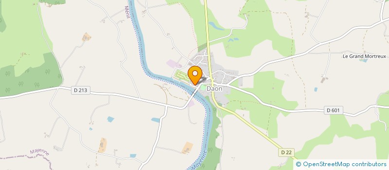 localisation de l'entreprise DU PORT  DAON