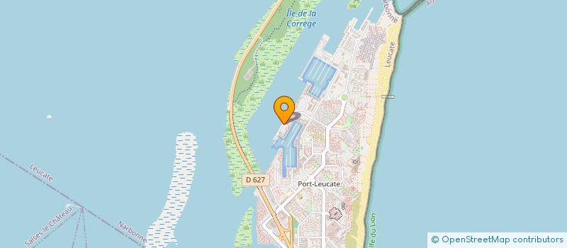 localisation de l'entreprise DU PORT à LEUCATE