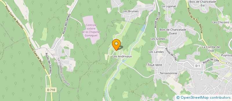 localisation de l'entreprise DU PORT D'OLERON  CHANCELADE