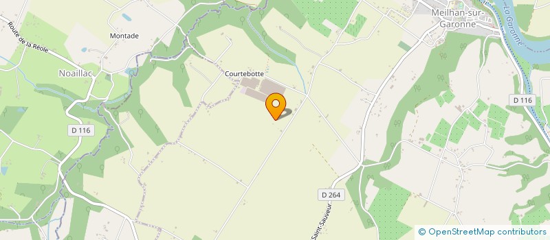 localisation de l'entreprise DU POTEAU  MEILHAN SUR GARONNE