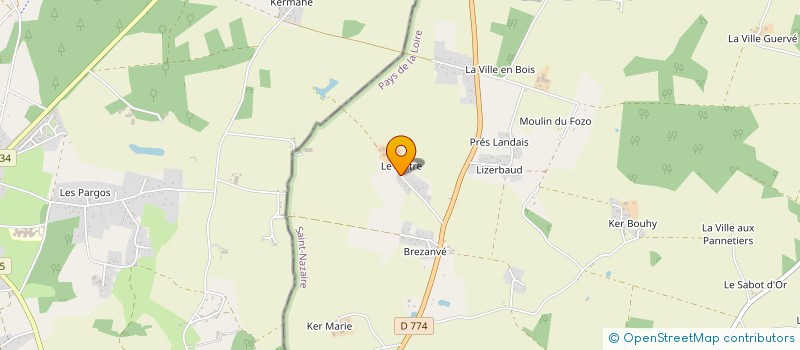 localisation de l'entreprise DU POTEAU à HERBIGNAC