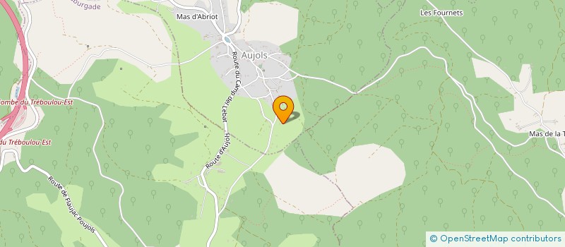 localisation de l'entreprise DU POUGET  PRADINES