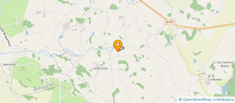 localisation de l'entreprise DU POULINET  LE BAS SEGALA