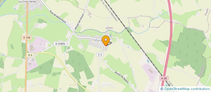 localisation de l'entreprise DU PRE  SEGRIE