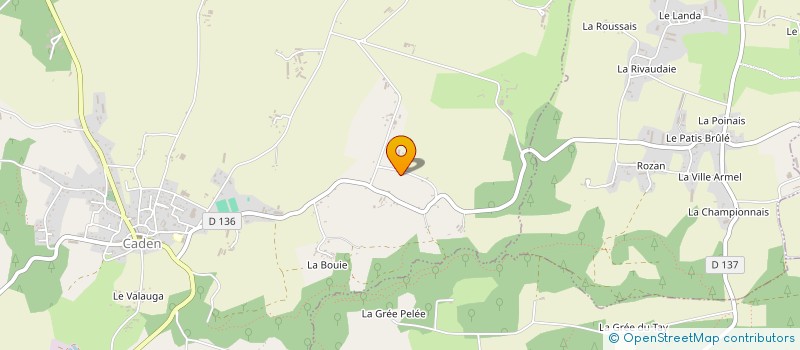 localisation de l'entreprise DU PRE à CADEN