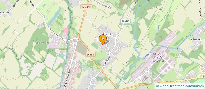localisation de l'entreprise DU PRE RAYMOND à SAINT-GENIS-POUILLY