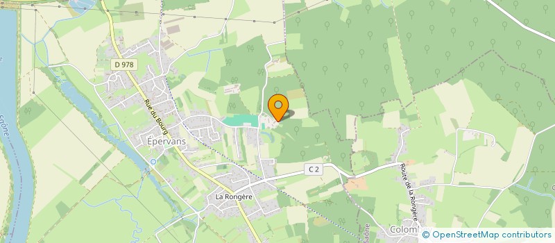 localisation de l'entreprise DU PRE VERNON  EPERVANS