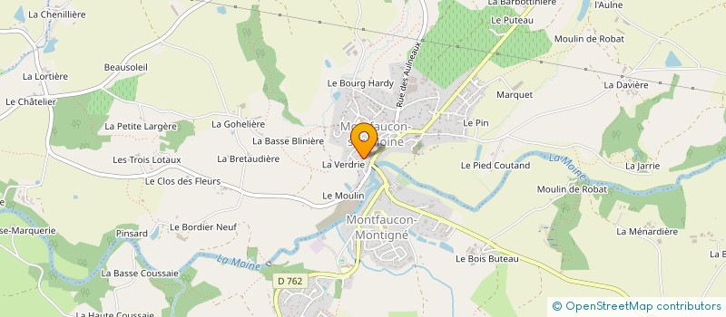 localisation de l'entreprise DU PREAU à SEVREMOINE