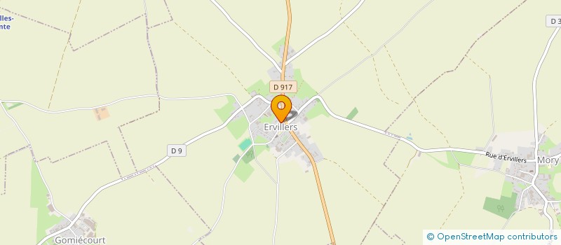 localisation de l'entreprise DU PRESBYTERE  ACHIET-LE-PETIT