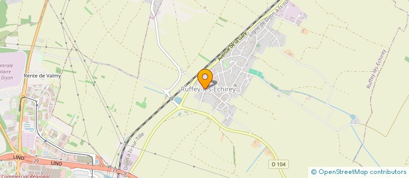 localisation de l'entreprise DU PRESSOIR  RUFFEY-LES-ECHIREY