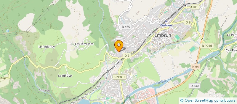 localisation de l'entreprise DU PRESSOIR PERU à EMBRUN