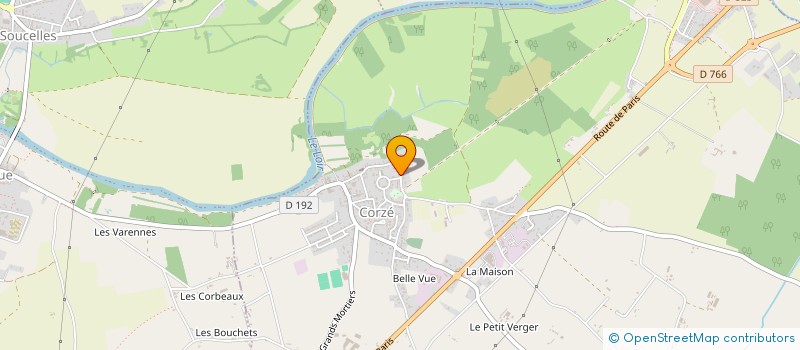 localisation de l'entreprise DU PRIEURE à JARZE VILLAGES