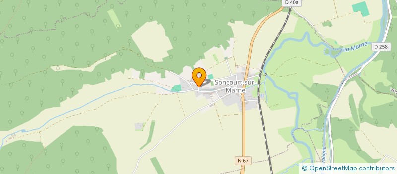 localisation de l'entreprise DU PRIEURE à SONCOURT-SUR-MARNE