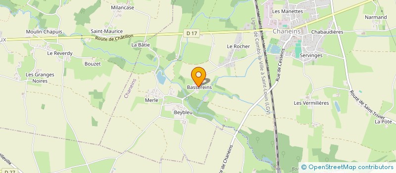 localisation de l'entreprise DU PRUNIER à SAINT-TRIVIER-SUR-MOIGNANS