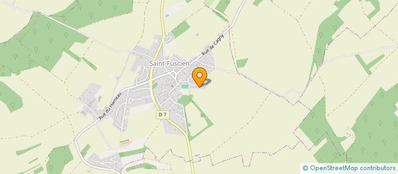 localisation de l'entreprise DU PUITS à SAINT-FUSCIEN