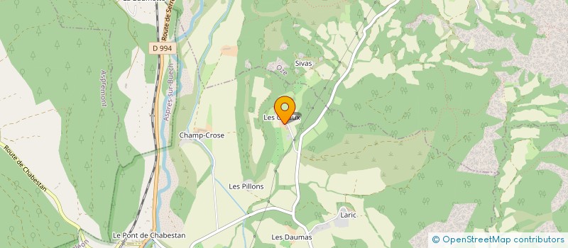 localisation de l'entreprise DU PUITS  CHABESTAN