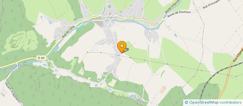 localisation de l'entreprise DU PUITS DES FEES  URIMENIL