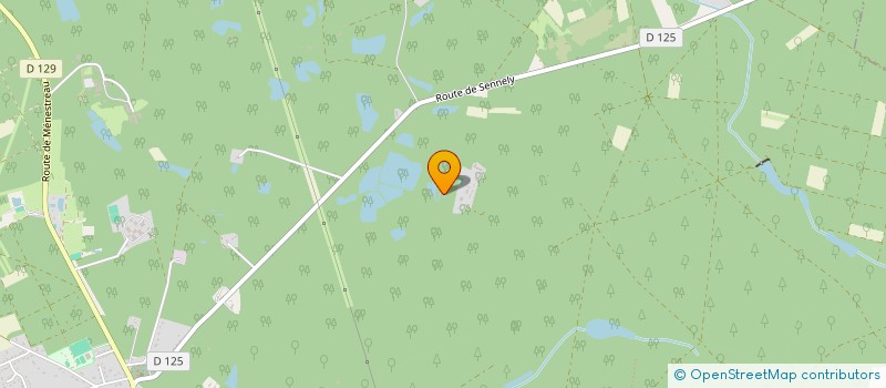 localisation de l'entreprise DU PUYS  VOUZON