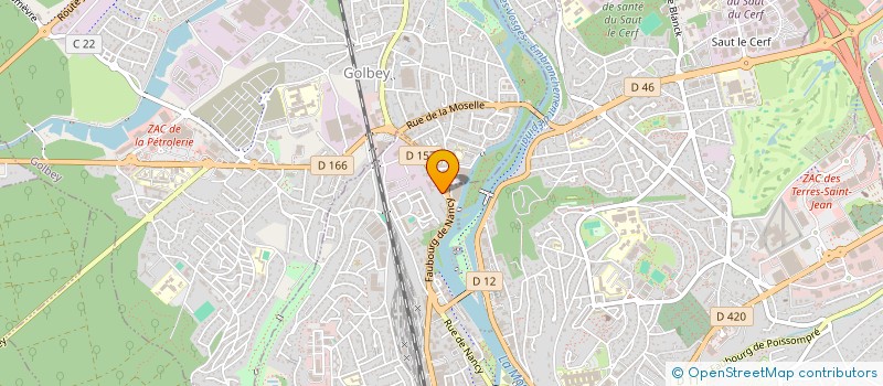 localisation de l'entreprise DU QUAI à EPINAL