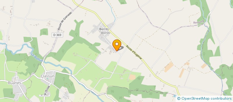 localisation de l'entreprise DU QUEILLE  CLASSUN