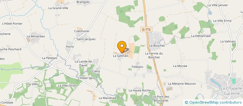 localisation de l'entreprise DU RAHUN  CARENTOIR