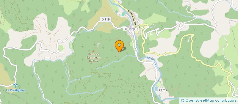 localisation de l'entreprise DU RAMONETAGE  CAMARES