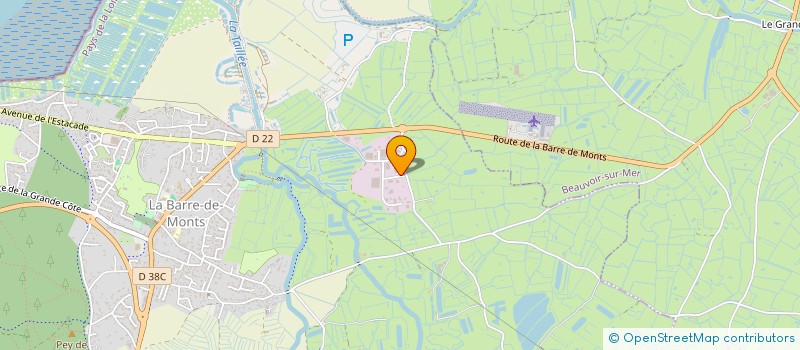 localisation de l'entreprise DU RAMPY  LA BARRE-DE-MONTS