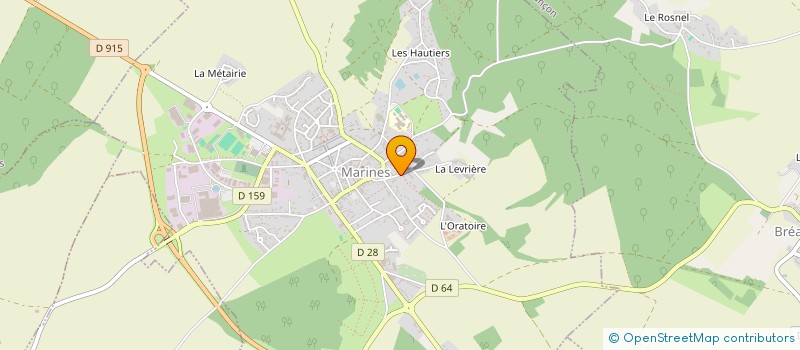 localisation de l'entreprise DU RELAIS  MARINES