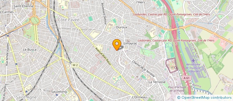localisation de l'entreprise DU REMPART à TOULOUSE