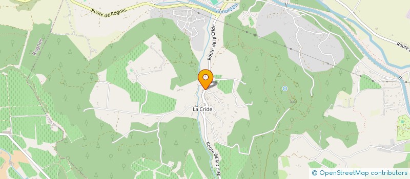 localisation de l'entreprise DU RENARD  LE PUY-SAINTE-REPARADE