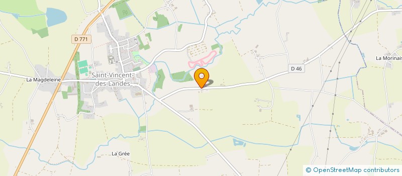 localisation de l'entreprise DU RENDEZ VOUS  SAINT-VINCENT-DES-LANDES