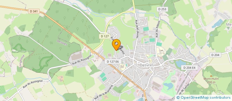 localisation de l'entreprise DU REPOS DE LA COTE  DESVRES