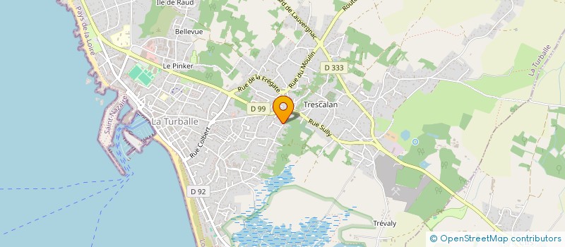 localisation de l'entreprise DU REQUER  GUERANDE