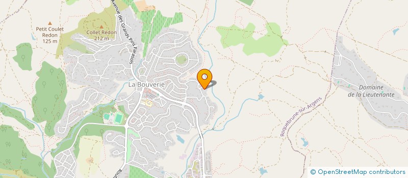 localisation de l'entreprise DU REVE A L'AVENTURE  ROQUEBRUNE-SUR-ARGENS