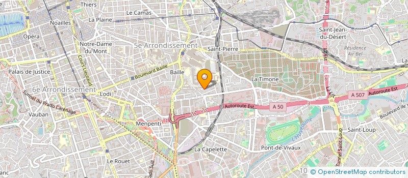 localisation de l'entreprise DU REVE A LA REALITE  MARSEILLE