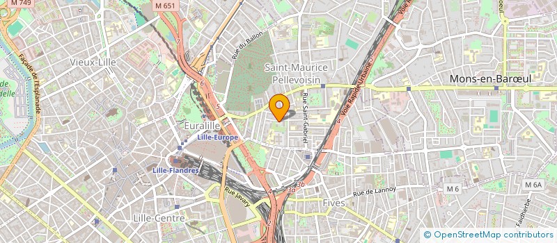 localisation de l'entreprise DU RIEZ WIART à LILLE